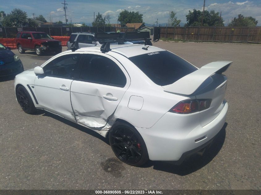 2014 MITSUBISHI LANCER EVOLUTION GSR - JA32W8FV9EU020710