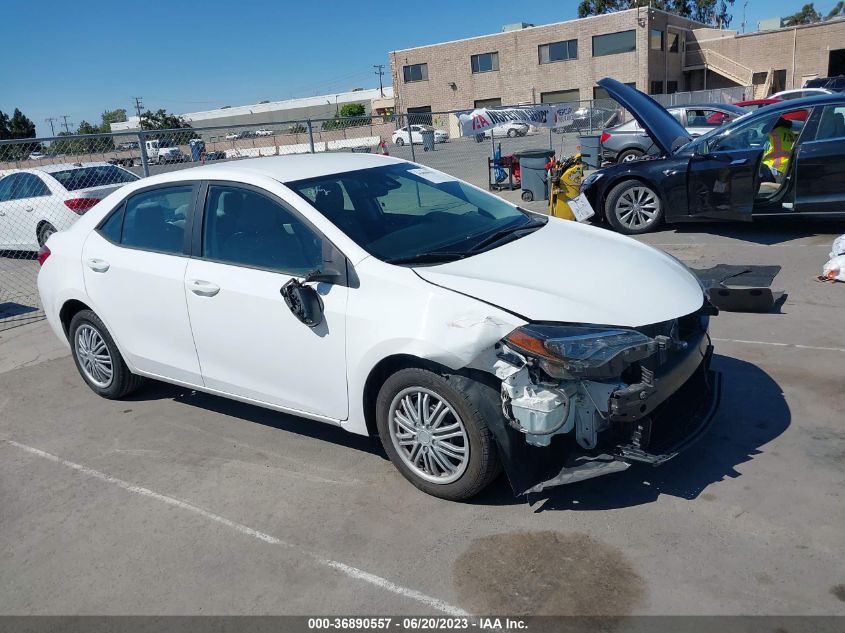 2019 TOYOTA COROLLA L/LE/SE/XLE/XSE - 2T1BURHE9KC162204