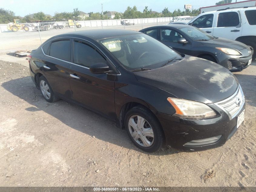 2014 NISSAN SENTRA S/FE+ S/SV/FE+ SV/SR/SL - 3N1AB7AP2EY237186