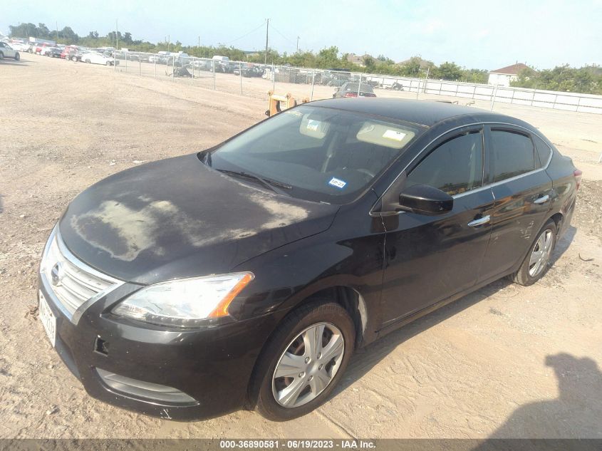 2014 NISSAN SENTRA S/FE+ S/SV/FE+ SV/SR/SL - 3N1AB7AP2EY237186