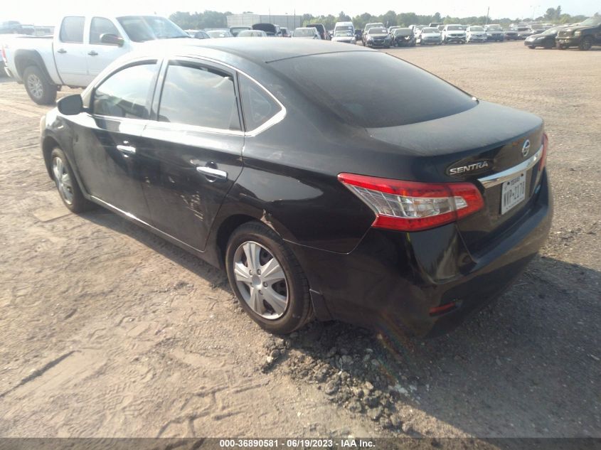 2014 NISSAN SENTRA S/FE+ S/SV/FE+ SV/SR/SL - 3N1AB7AP2EY237186