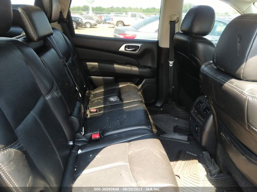 2017 NISSAN PATHFINDER S/SV/SL/PLATINUM - 5N1DR2MM1HC600631