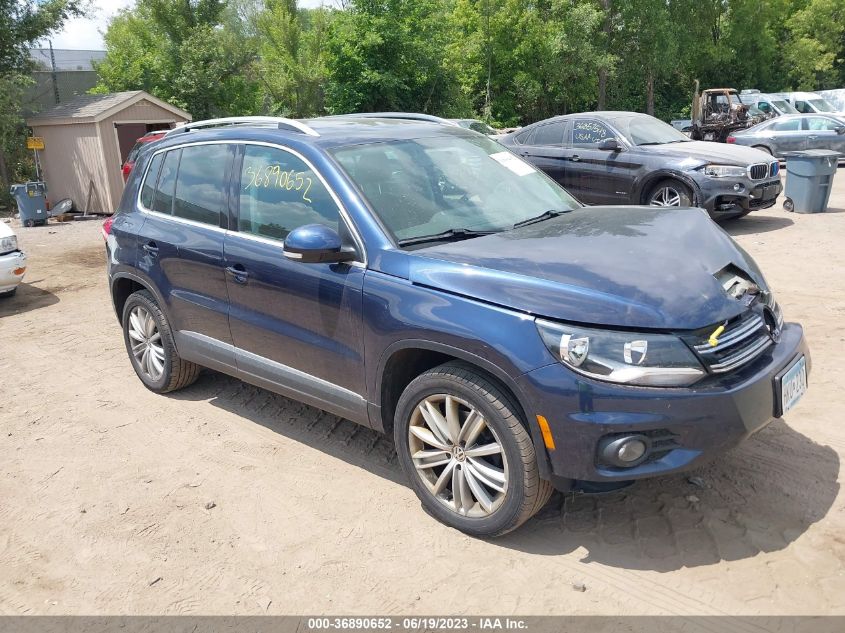 2015 VOLKSWAGEN TIGUAN SE - WVGBV7AX1FW568161