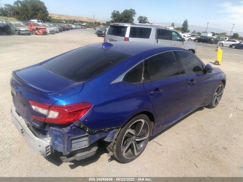 2019 HONDA ACCORD SEDAN SPORT 1.5T - 1HGCV1F3XKA160536