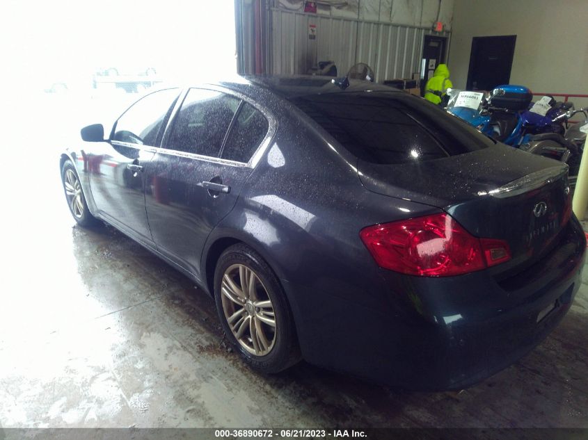2013 INFINITI G37 SEDAN JOURNEY JN1CV6AP4DM711621