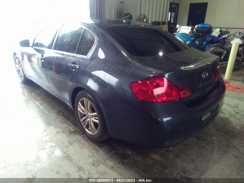 2013 INFINITI G37 SEDAN JOURNEY JN1CV6AP4DM711621