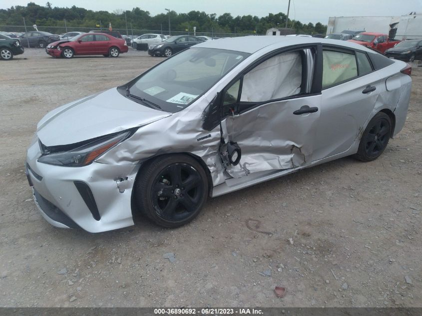 2022 TOYOTA PRIUS L - JTDKAMFU9N3161931