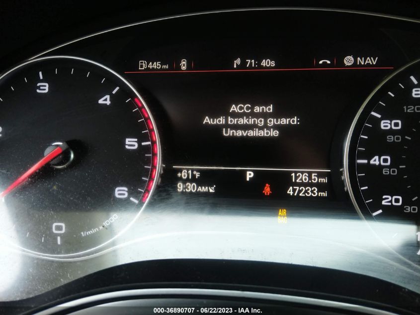 2015 AUDI A6 3.0L TDI PRESTIGE - WAUHMBFC5FN018992