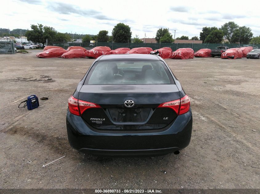 2017 TOYOTA COROLLA L/LE/XLE/SE - 2T1BURHE6HC767824