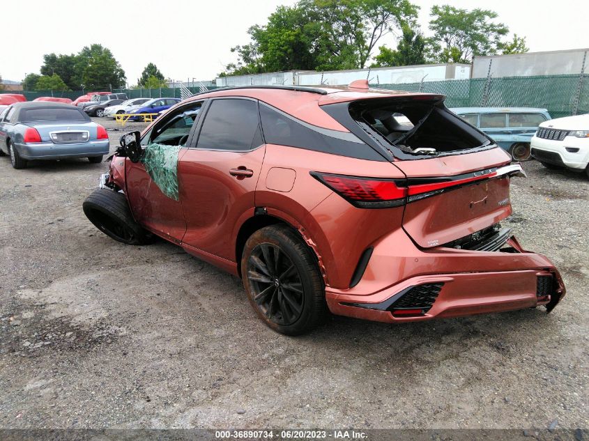2023 LEXUS RX 500H F SPORT - 2T2BCMEA1PC005230
