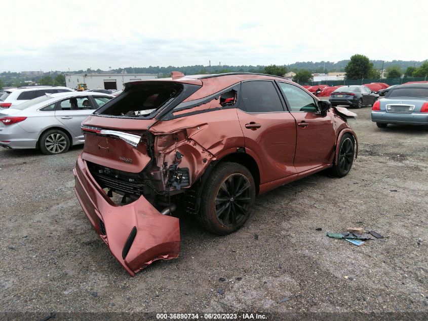 2023 LEXUS RX 500H F SPORT - 2T2BCMEA1PC005230