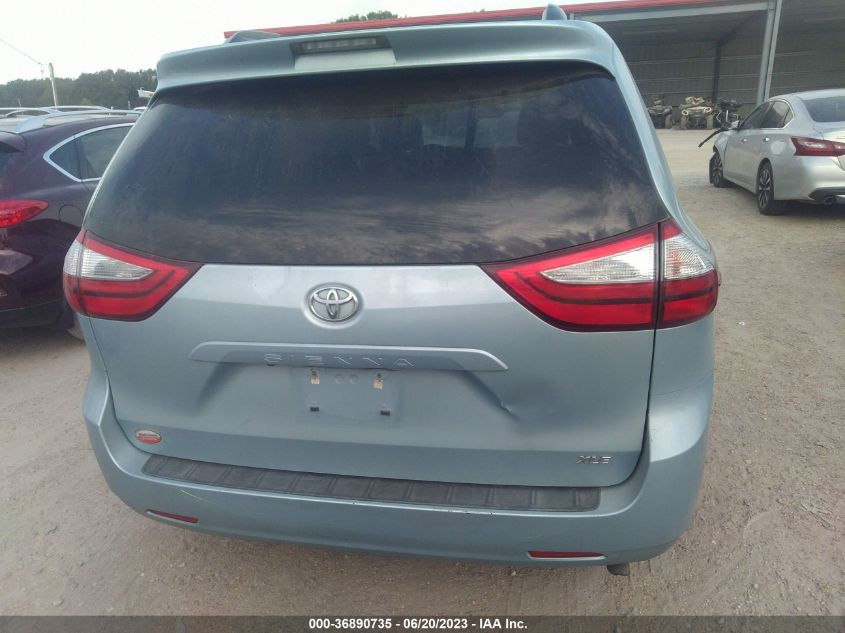 2016 TOYOTA SIENNA XLE/XLE AAS/LTD - 5TDYK3DC6GS707615