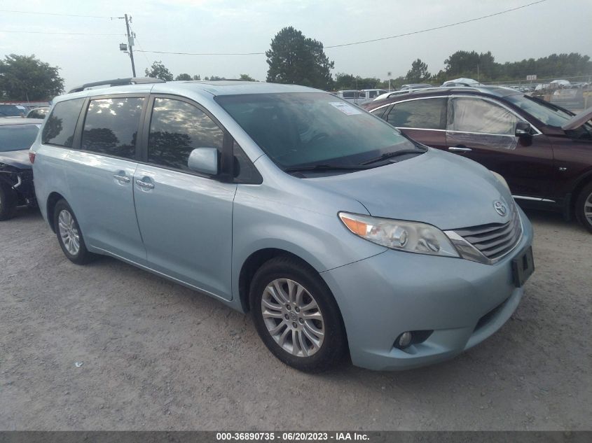 2016 TOYOTA SIENNA XLE/XLE AAS/LTD - 5TDYK3DC6GS707615