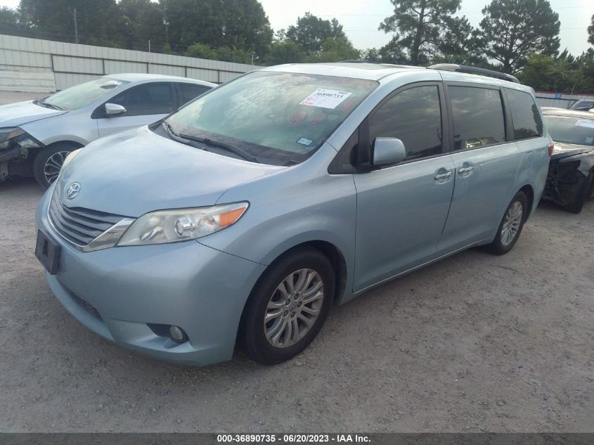 2016 TOYOTA SIENNA XLE/XLE AAS/LTD - 5TDYK3DC6GS707615