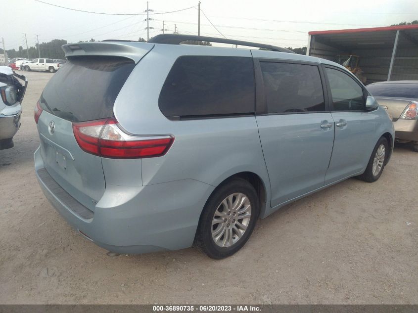 2016 TOYOTA SIENNA XLE/XLE AAS/LTD - 5TDYK3DC6GS707615