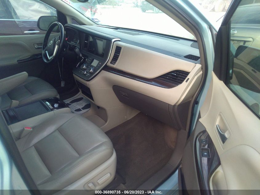 2016 TOYOTA SIENNA XLE/XLE AAS/LTD - 5TDYK3DC6GS707615