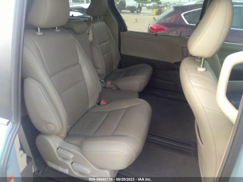2016 TOYOTA SIENNA XLE/XLE AAS/LTD - 5TDYK3DC6GS707615