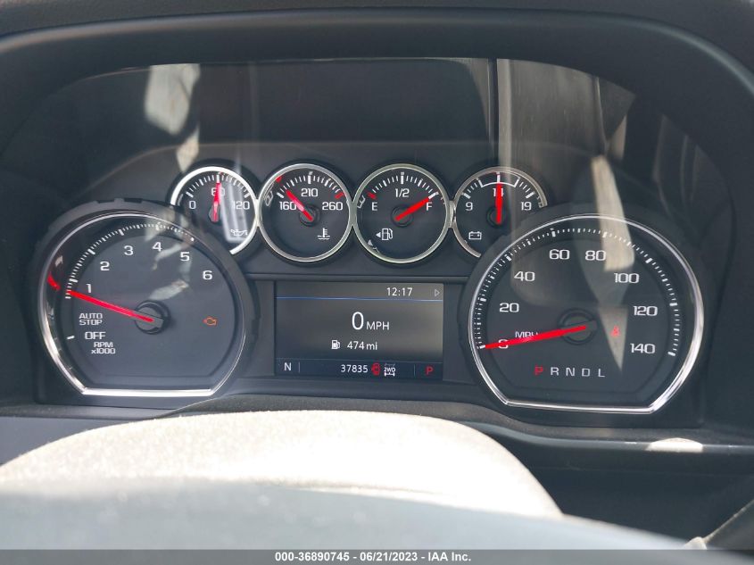 2020 CHEVROLET SILVERADO 1500 RST - 3GCUYEED7LG268787