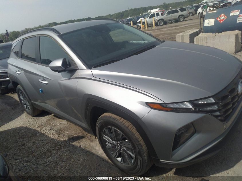 2023 HYUNDAI TUCSON HYBRID BLUE - KM8JBCA11PU115356
