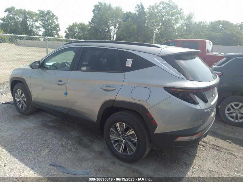 2023 HYUNDAI TUCSON HYBRID BLUE - KM8JBCA11PU115356