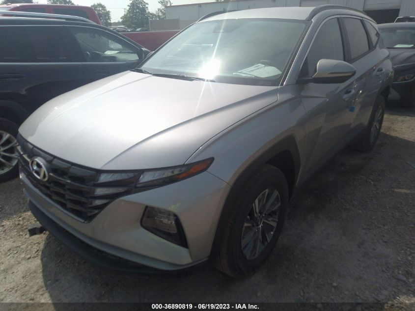2023 HYUNDAI TUCSON HYBRID BLUE - KM8JBCA11PU115356