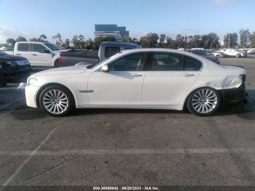 2013 BMW 7 SERIES 740I - WBAYA6C58DC994988