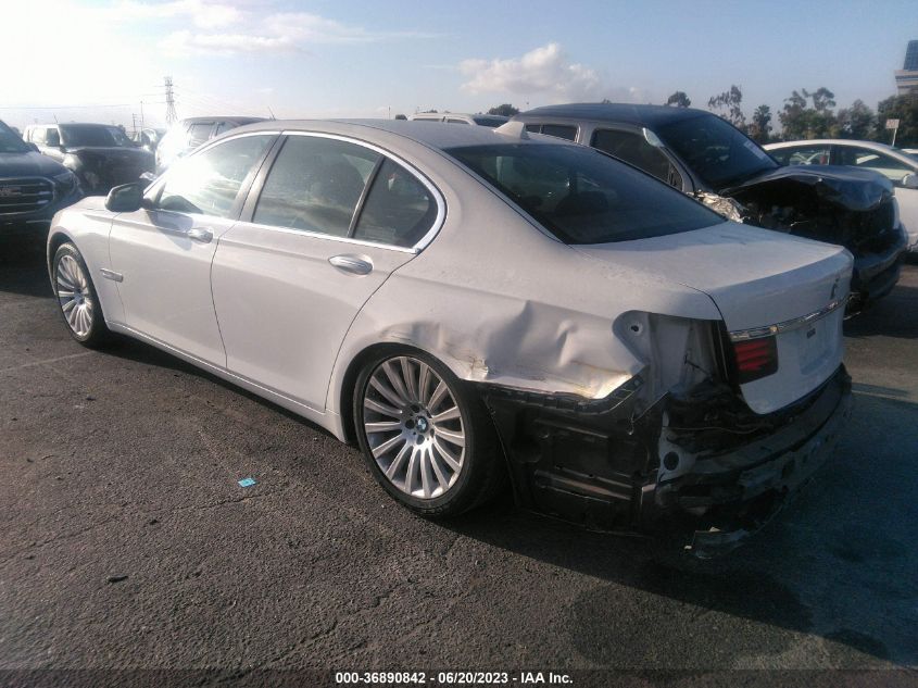 2013 BMW 7 SERIES 740I - WBAYA6C58DC994988