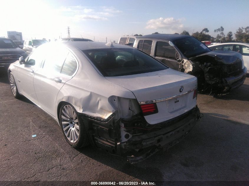 2013 BMW 7 SERIES 740I - WBAYA6C58DC994988
