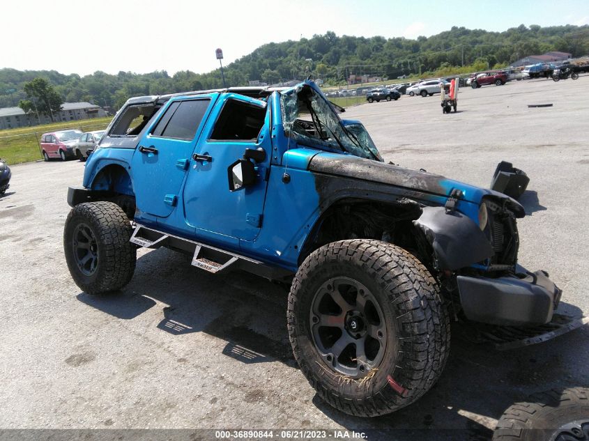 2016 JEEP WRANGLER UNLIMITED WILLYS WHEELER - 1C4BJWDG9GL105094