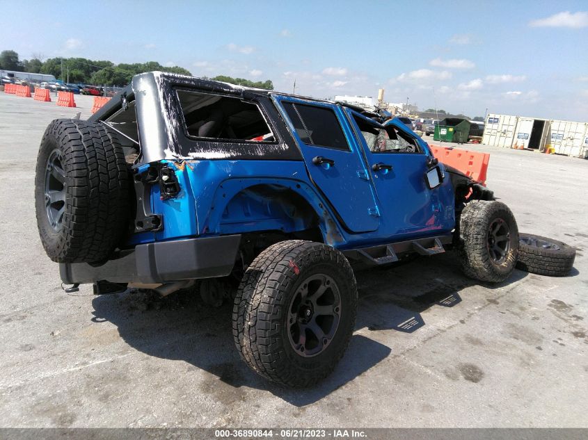 2016 JEEP WRANGLER UNLIMITED WILLYS WHEELER - 1C4BJWDG9GL105094