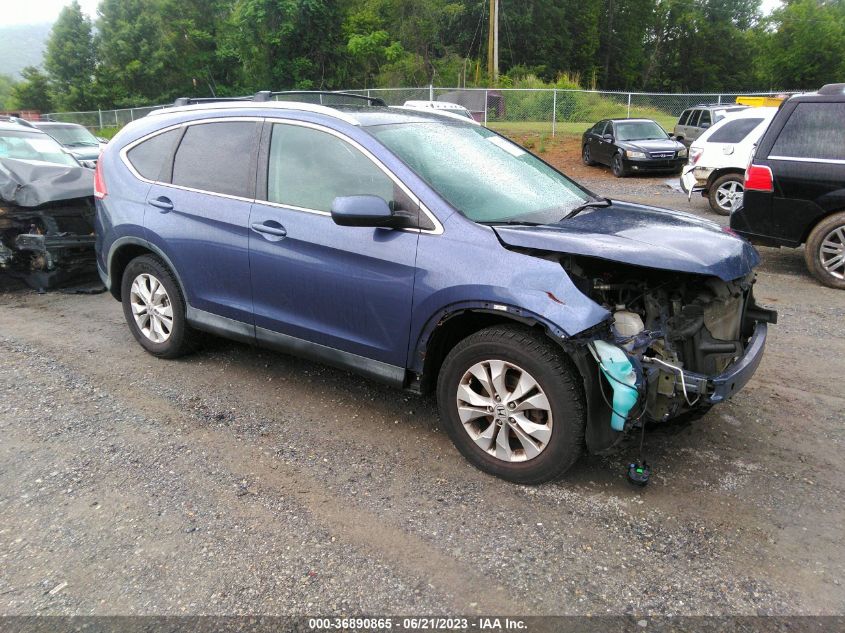 2013 HONDA CR-V EX-L - 2HKRM4H75DH665781