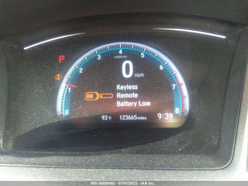 2016 HONDA CIVIC SEDAN EX - 19XFC2F72GE228956