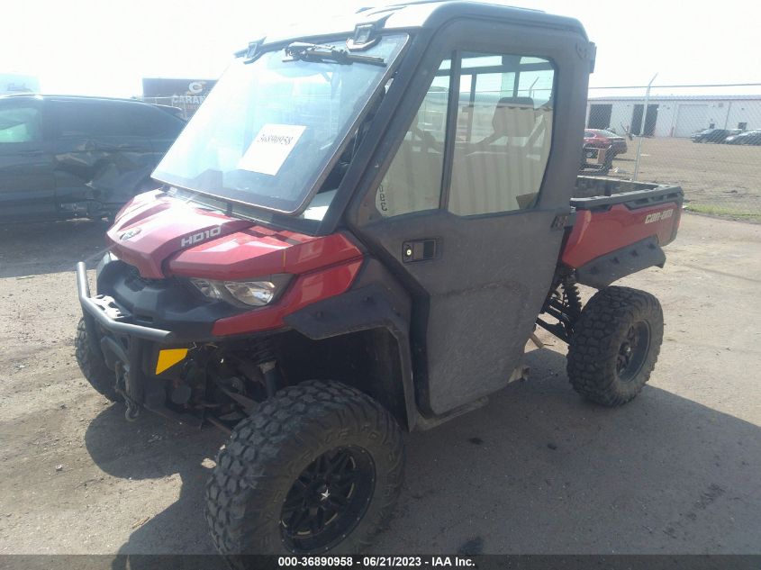 2018 CAN-AM DEFENDER XT CAB HD10 3JBUFAP44JK000319