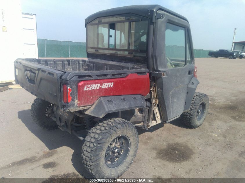 2018 CAN-AM DEFENDER XT CAB HD10 3JBUFAP44JK000319