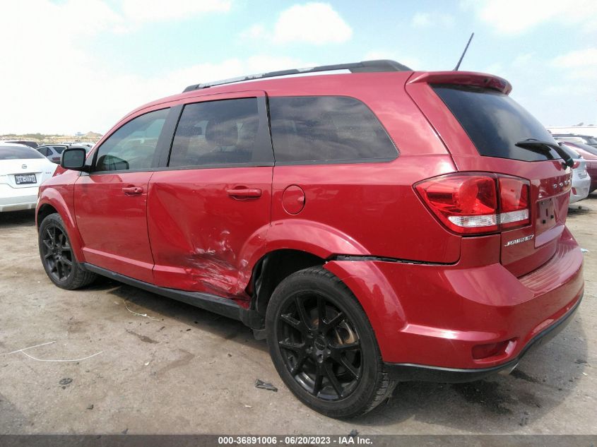 2017 DODGE JOURNEY SXT - 3C4PDCBG6HT599595