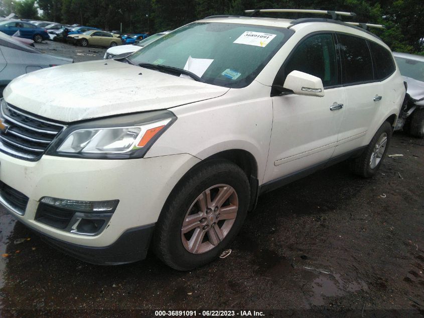 2013 CHEVROLET TRAVERSE LT - 1GNKRGKD3DJ240450