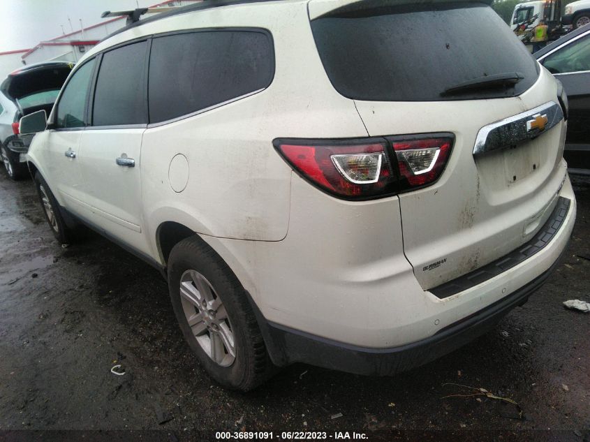 2013 CHEVROLET TRAVERSE LT - 1GNKRGKD3DJ240450
