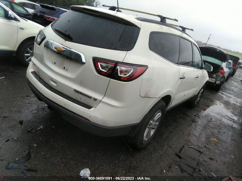 2013 CHEVROLET TRAVERSE LT - 1GNKRGKD3DJ240450