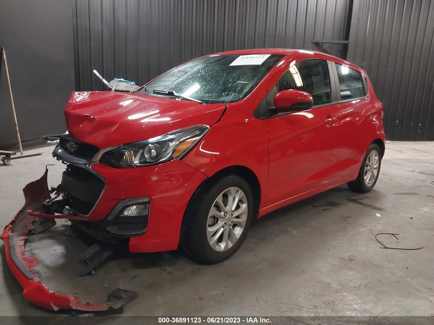 VIN KL8CD6SA1LC417505 2020 CHEVROLET SPARK LT