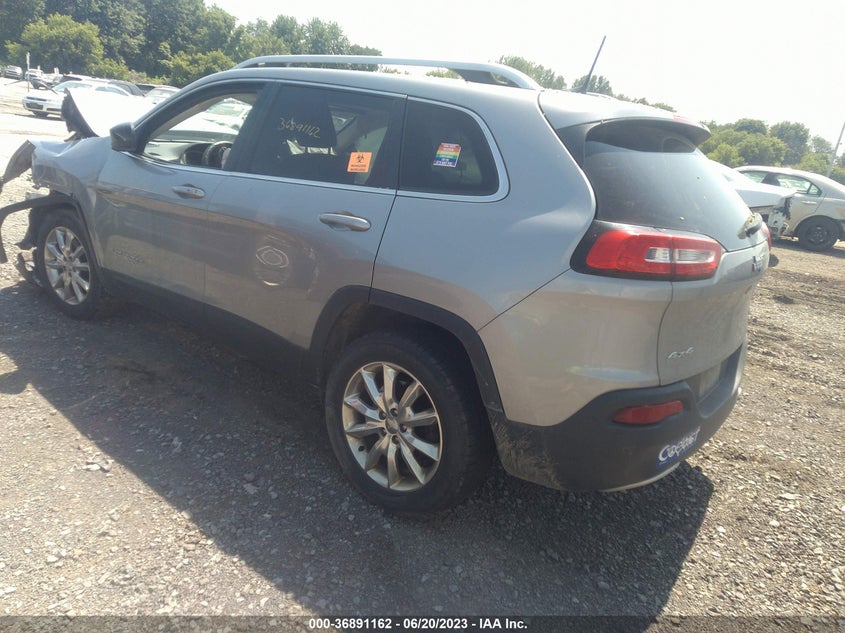 VIN 1C4PJMDB7HW543725 2017 JEEP CHEROKEE LIMITED