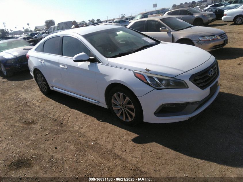 2017 HYUNDAI SONATA SPORT/LIMITED - 5NPE34AF7HH549989