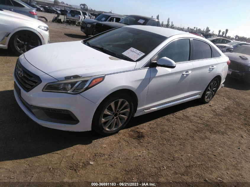 2017 HYUNDAI SONATA SPORT/LIMITED - 5NPE34AF7HH549989