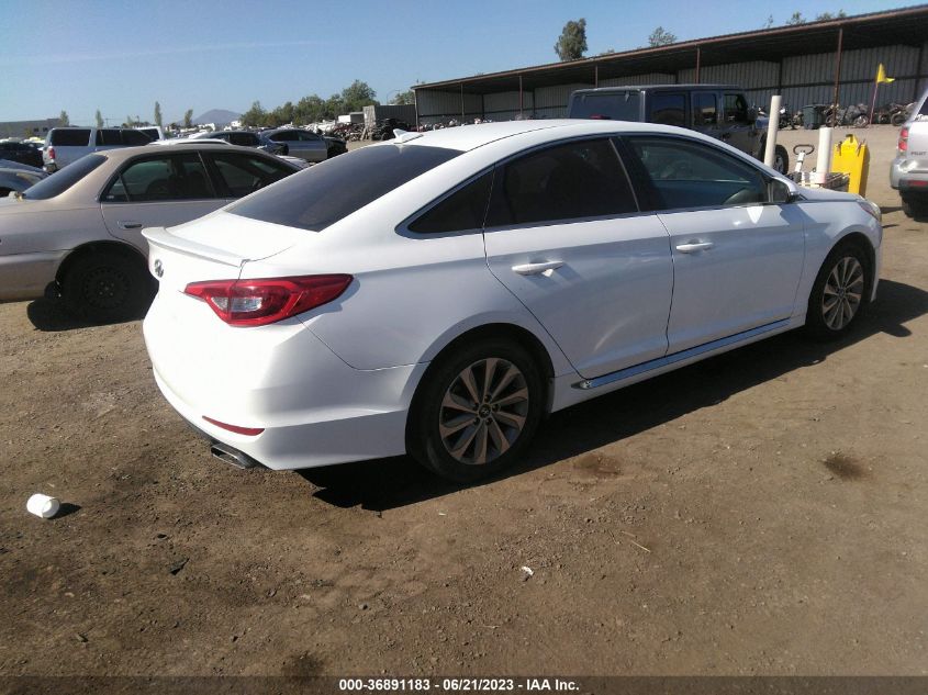 2017 HYUNDAI SONATA SPORT/LIMITED - 5NPE34AF7HH549989