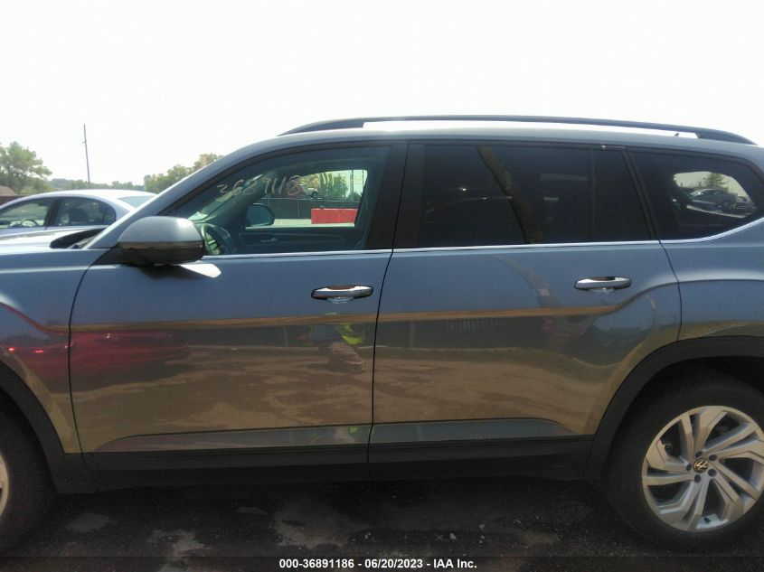 2022 VOLKSWAGEN ATLAS 3.6L V6 SE W/TECHNOLOGY - 1V2HR2CA6NC540448