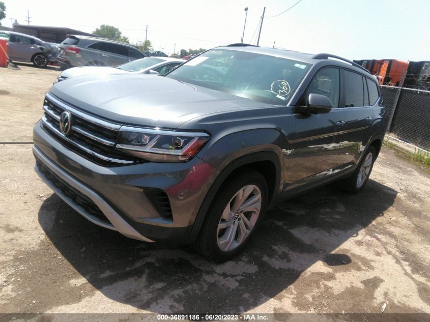 2022 VOLKSWAGEN ATLAS 3.6L V6 SE W/TECHNOLOGY - 1V2HR2CA6NC540448