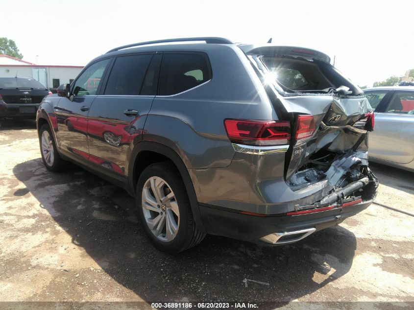 2022 VOLKSWAGEN ATLAS 3.6L V6 SE W/TECHNOLOGY - 1V2HR2CA6NC540448