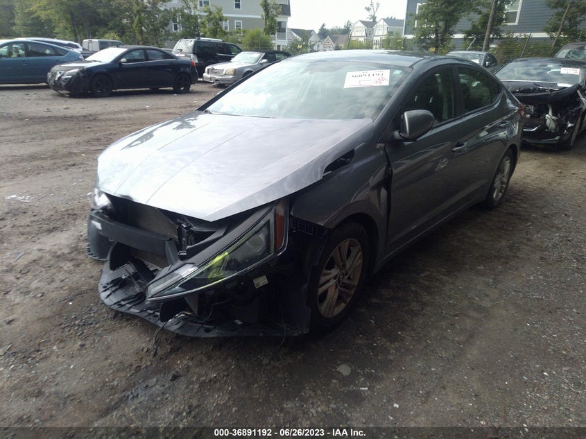 VIN 5NPD84LF9KH456778 2019 HYUNDAI ELANTRA SEL