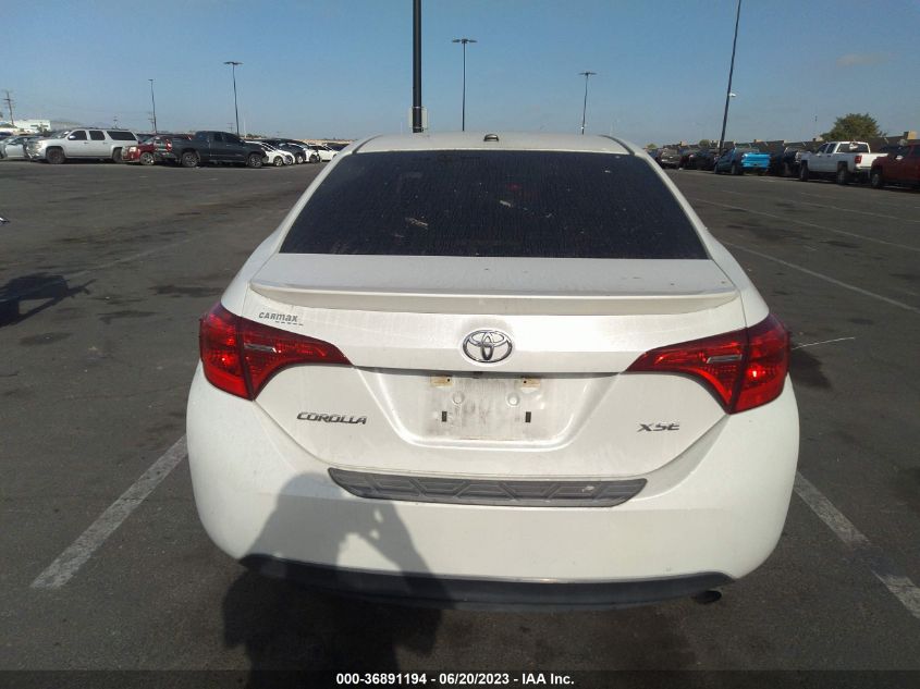 2017 TOYOTA COROLLA XSE - 5YFBURHE5HP601939