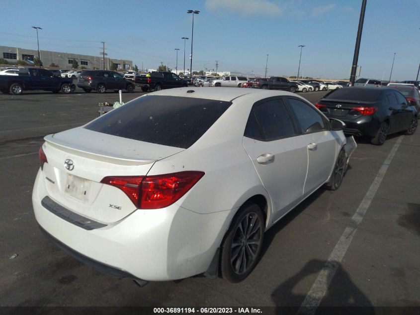 2017 TOYOTA COROLLA XSE - 5YFBURHE5HP601939