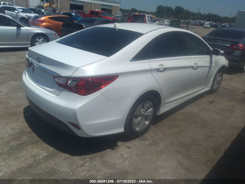 2014 HYUNDAI SONATA GLS - 5NPEB4AC8EH815850